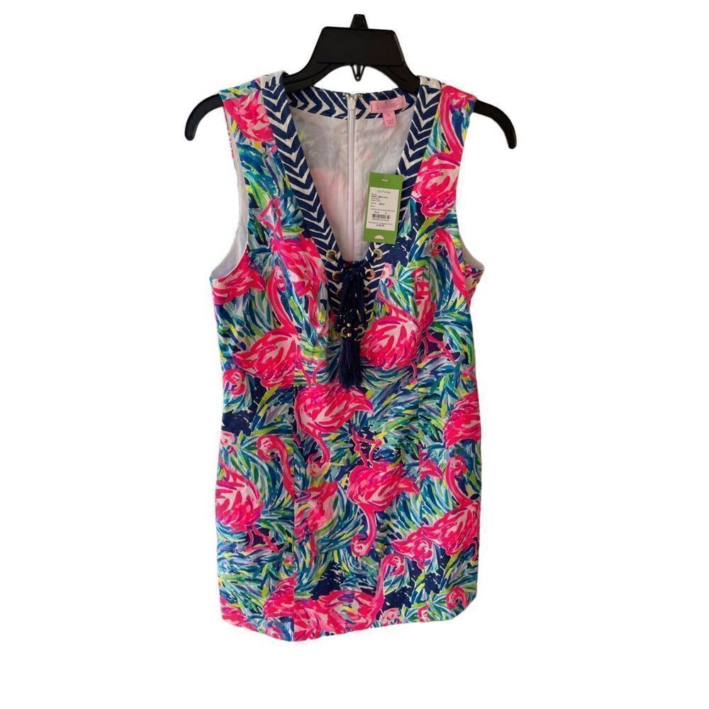 Lilly Pulitzer Womens Multicolor Mini NEW Harper dress Dress Size 6